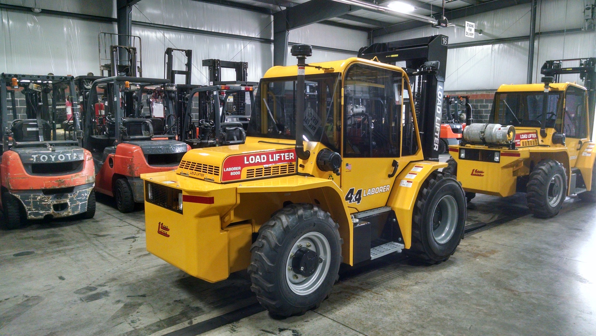 8000 lb Capacity Rough Terrain Williams Toyota Lift, Inc.