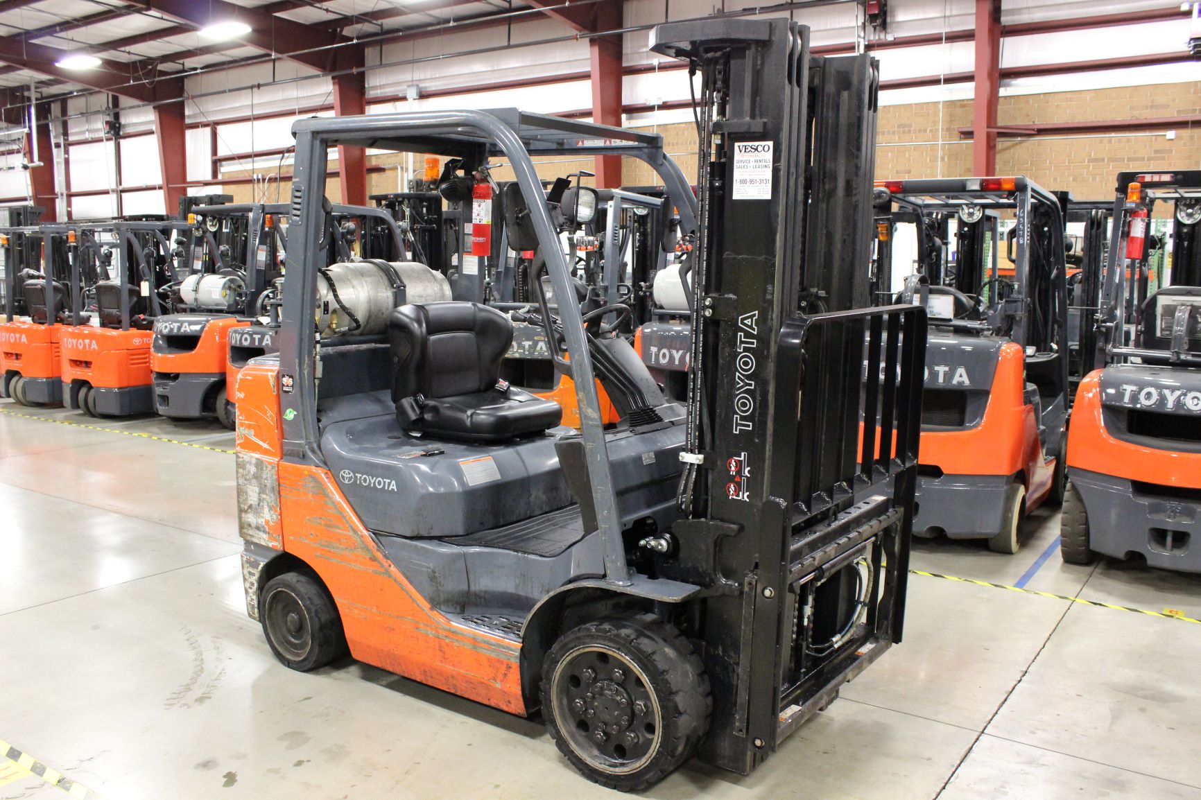 Used Forklifts In Statesville Asheville Hickory North Carolina Vesco Toyotalift